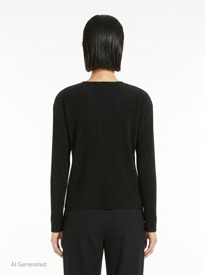 Fine Knit Pleats Top | me Issey Miyake | Club21 - back