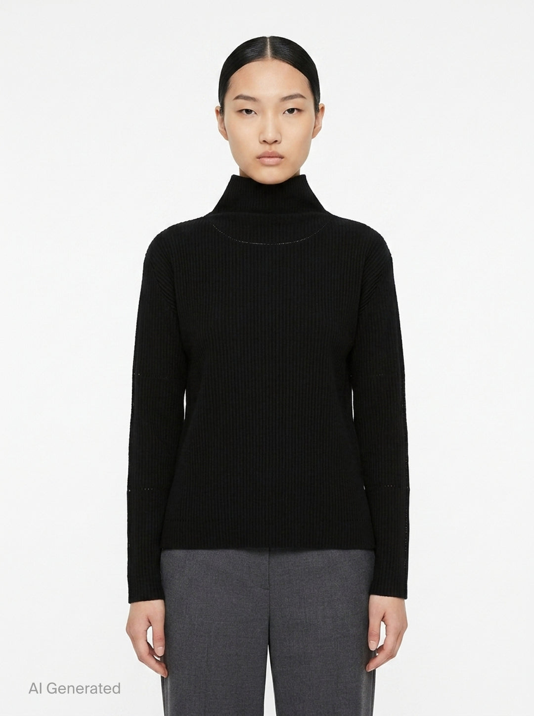 Fine Knit Pleats Top | me Issey Miyake | Club21 - front