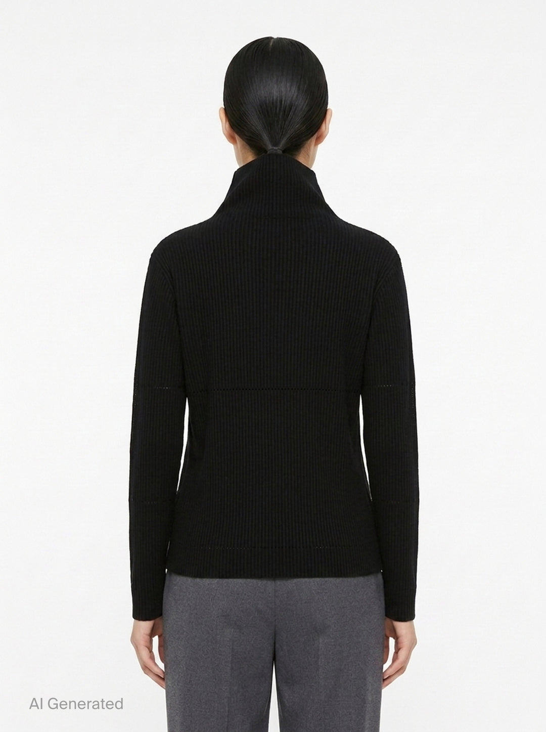Fine Knit Pleats Top | me Issey Miyake | Club21 - back