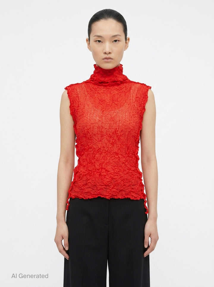 Kaleidoscope Lace Meringue | me Issey Miyake | Club21 - front