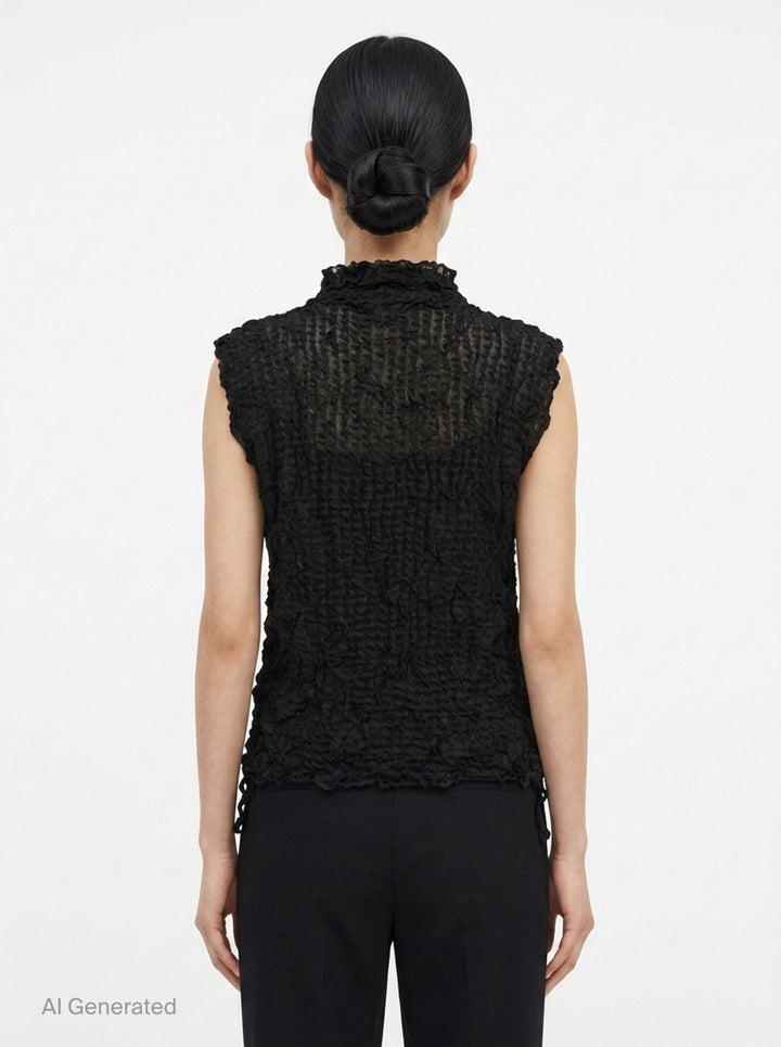 Kaleidoscope Lace Meringue | me Issey Miyake | Club21 - back