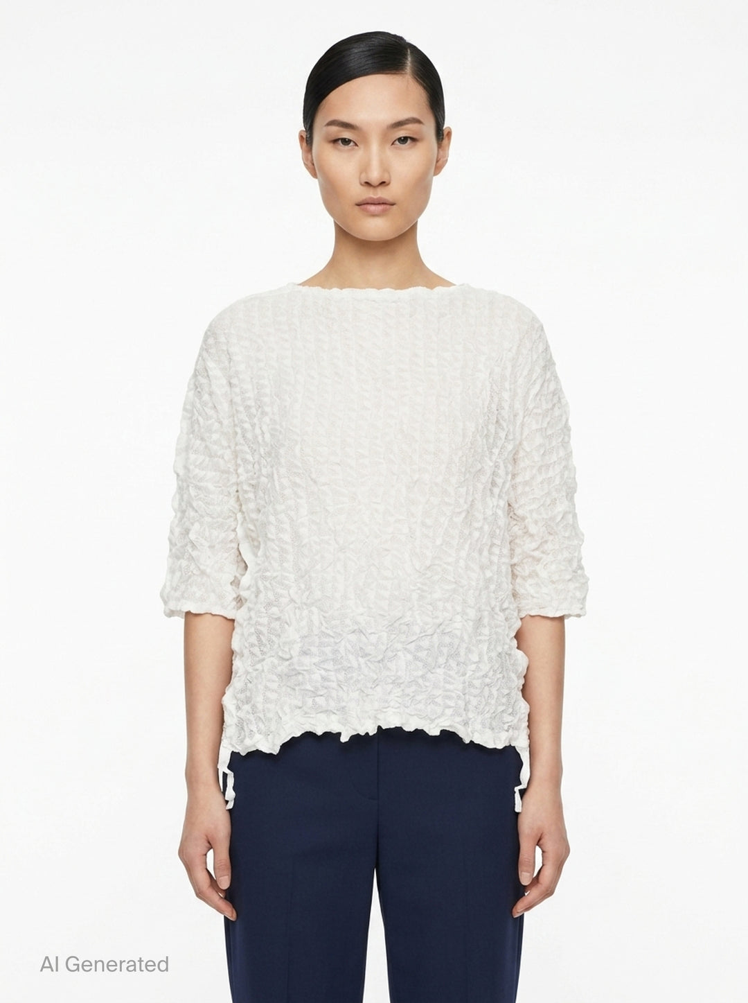 Kaleidoscope Lace Meringue | me Issey Miyake | Club21 - front