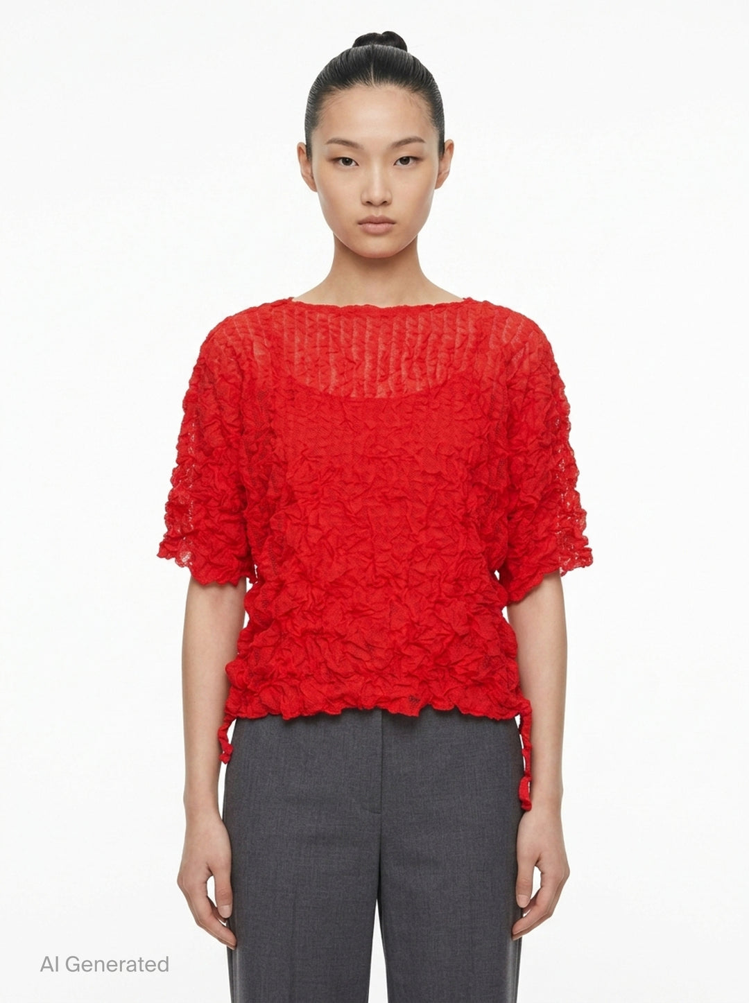 Kaleidoscope Lace Meringue | me Issey Miyake | Club21 - front