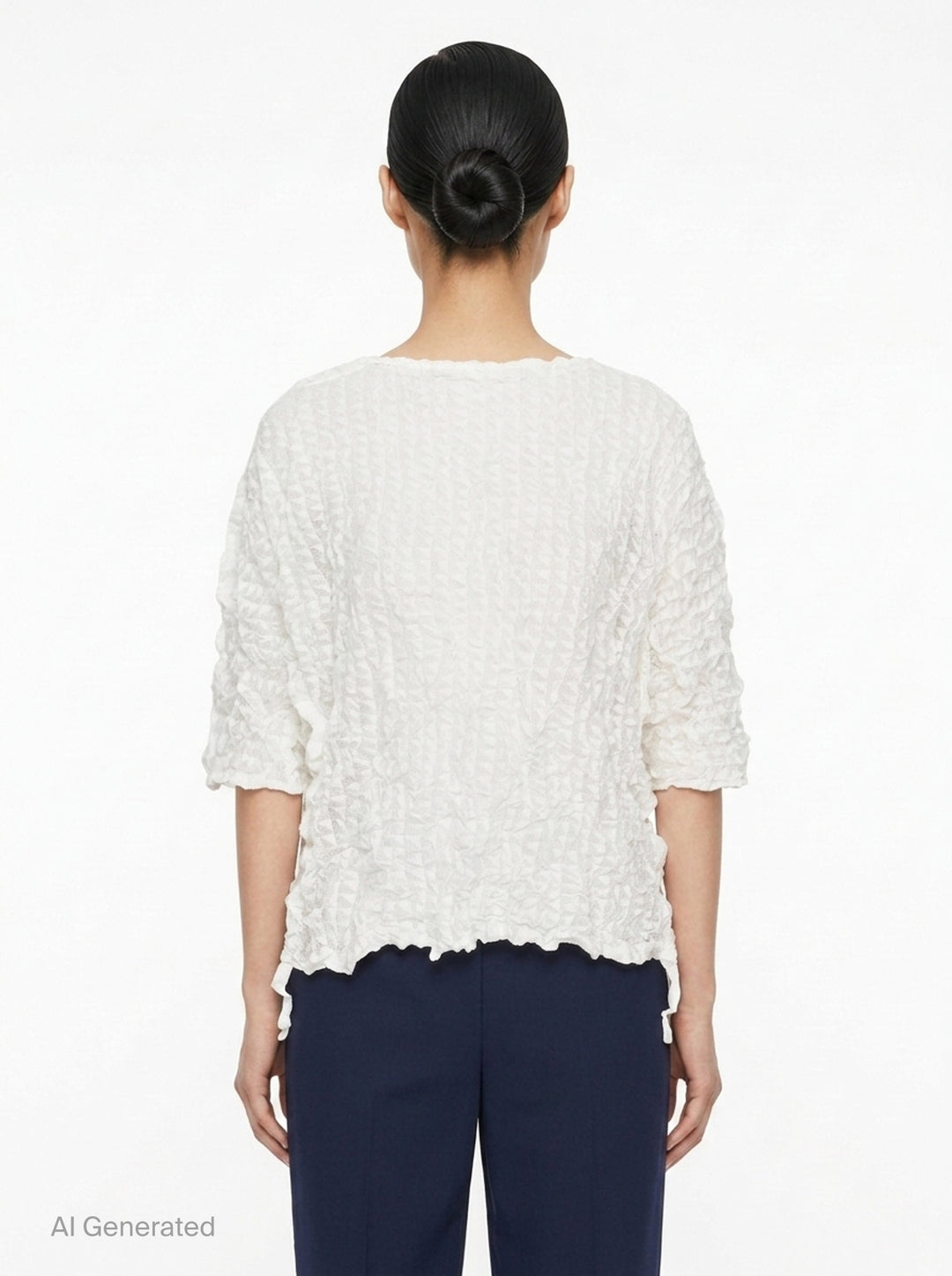 Kaleidoscope Lace Meringue | me Issey Miyake | Club21 - back