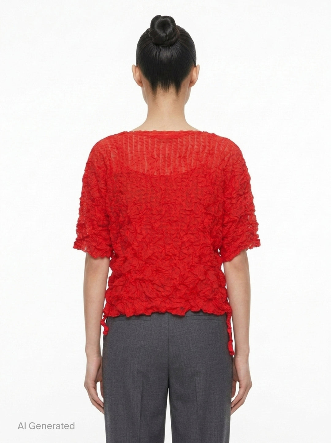 Kaleidoscope Lace Meringue | me Issey Miyake | Club21 - back