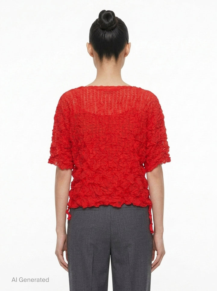 Kaleidoscope Lace Meringue | me Issey Miyake | Club21 - back