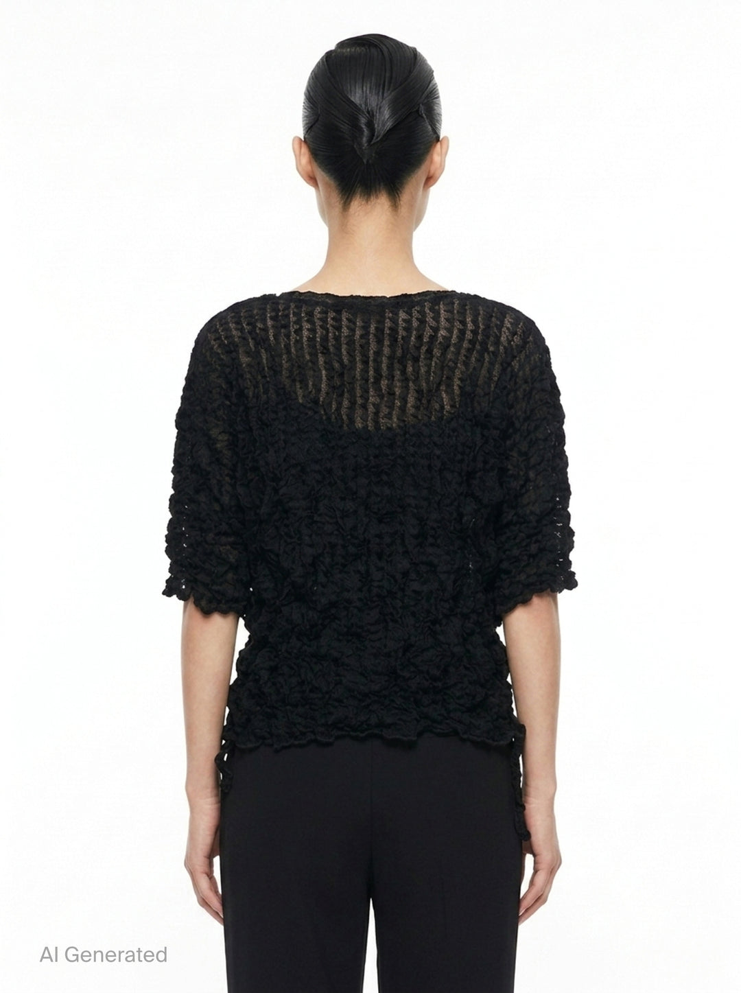 Kaleidoscope Lace Meringue | me Issey Miyake | Club21 - back
