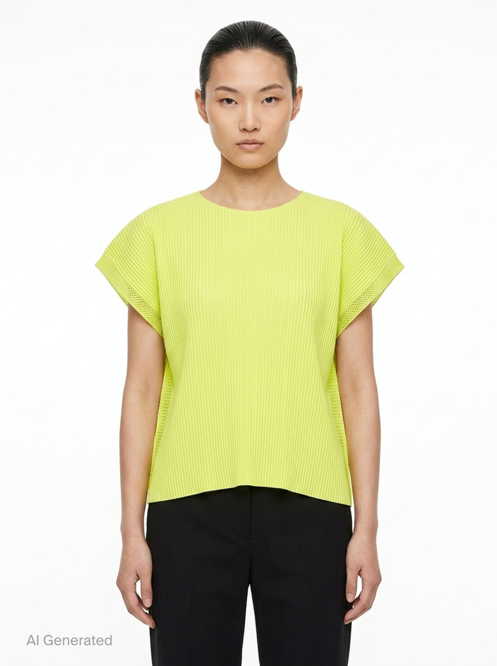 Mesh Pleats | me Issey Miyake | Club21 - front