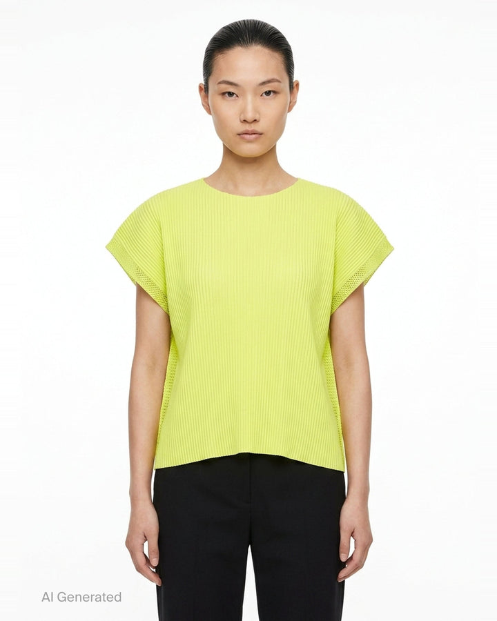 Mesh Pleats | me Issey Miyake | Club21 - front