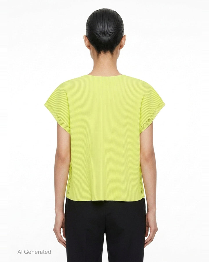 Mesh Pleats | me Issey Miyake | Club21 - back
