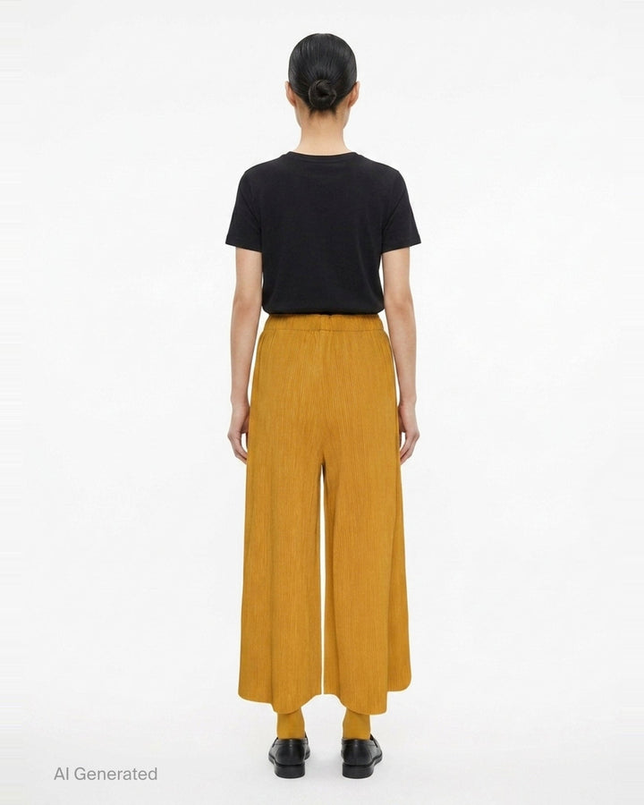 Mix Fine Knit Pleats Bottom | me Issey Miyake | Club21 - back