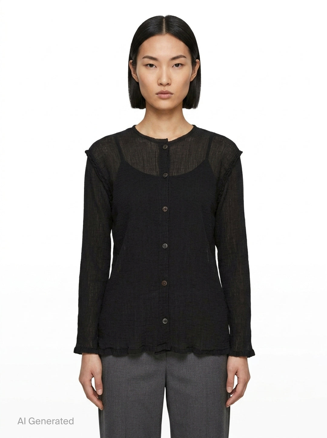 See-Through Crepe Color | me Issey Miyake | Club21 - front