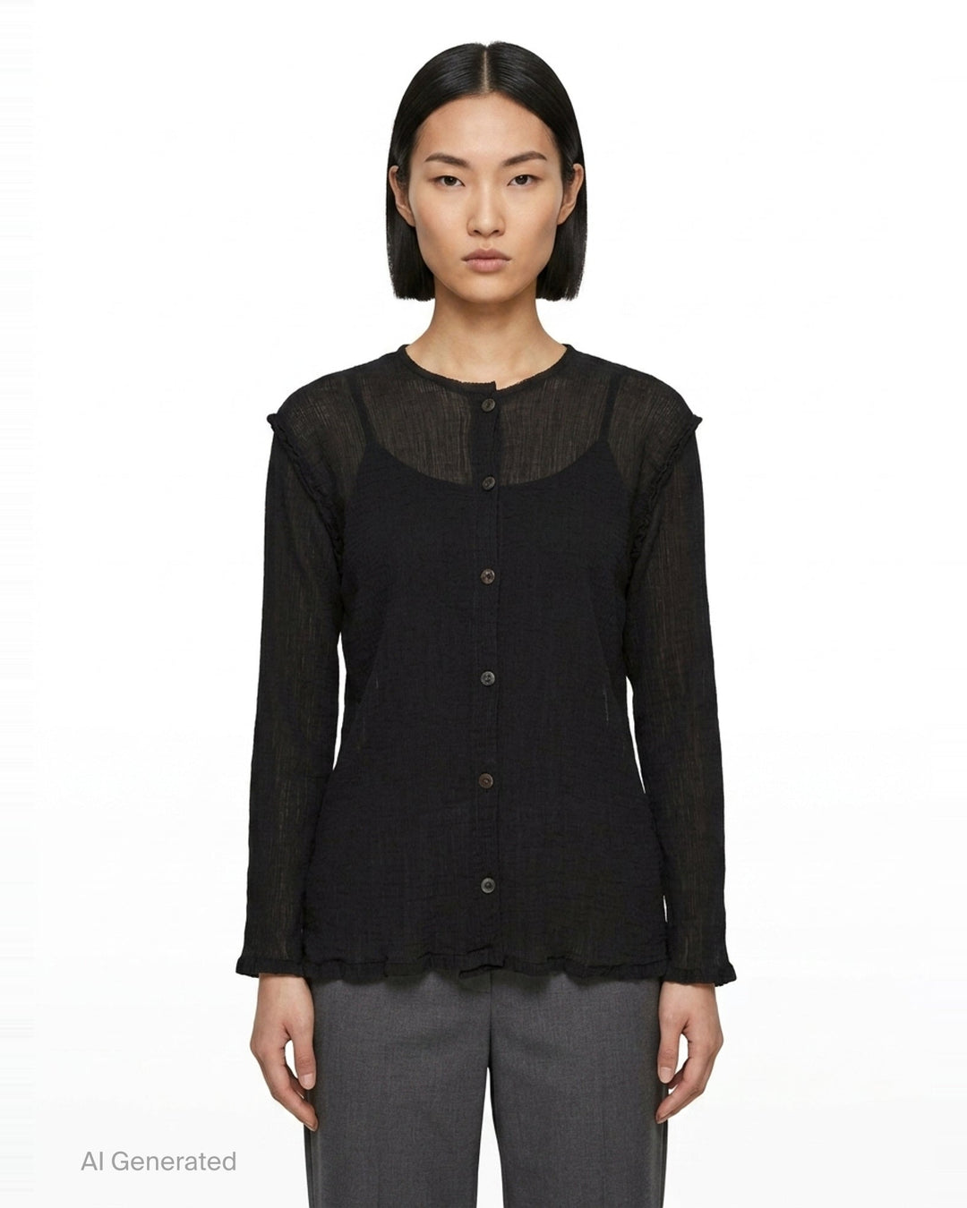 See-Through Crepe Color | me Issey Miyake | Club21 - front