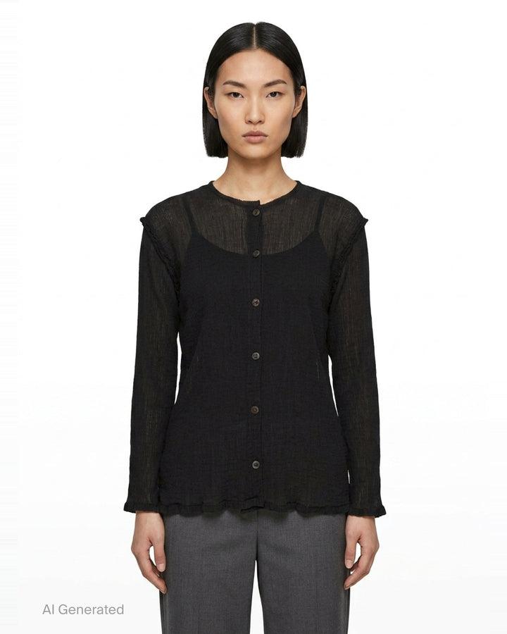 See-Through Crepe Color | me Issey Miyake | Club21 - front