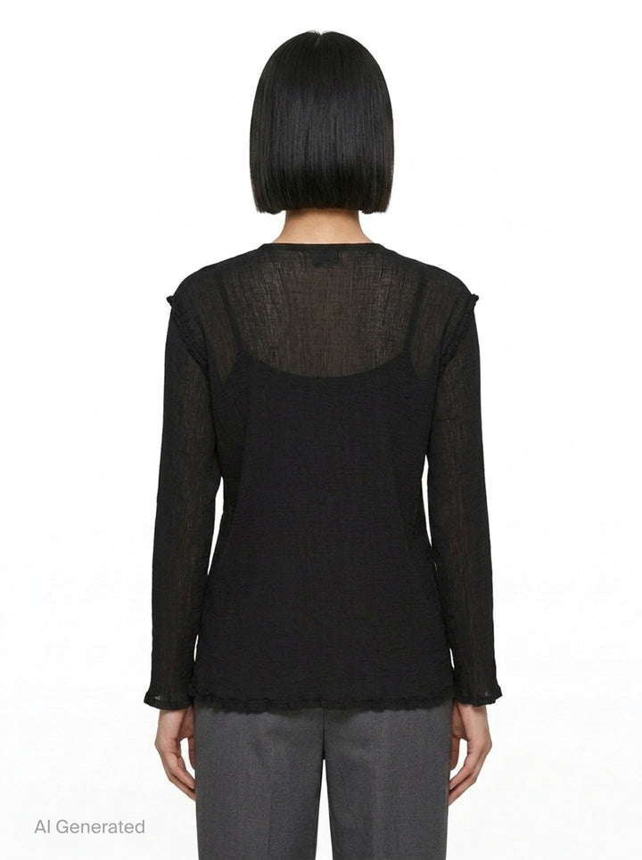 See-Through Crepe Color | me Issey Miyake | Club21 - back