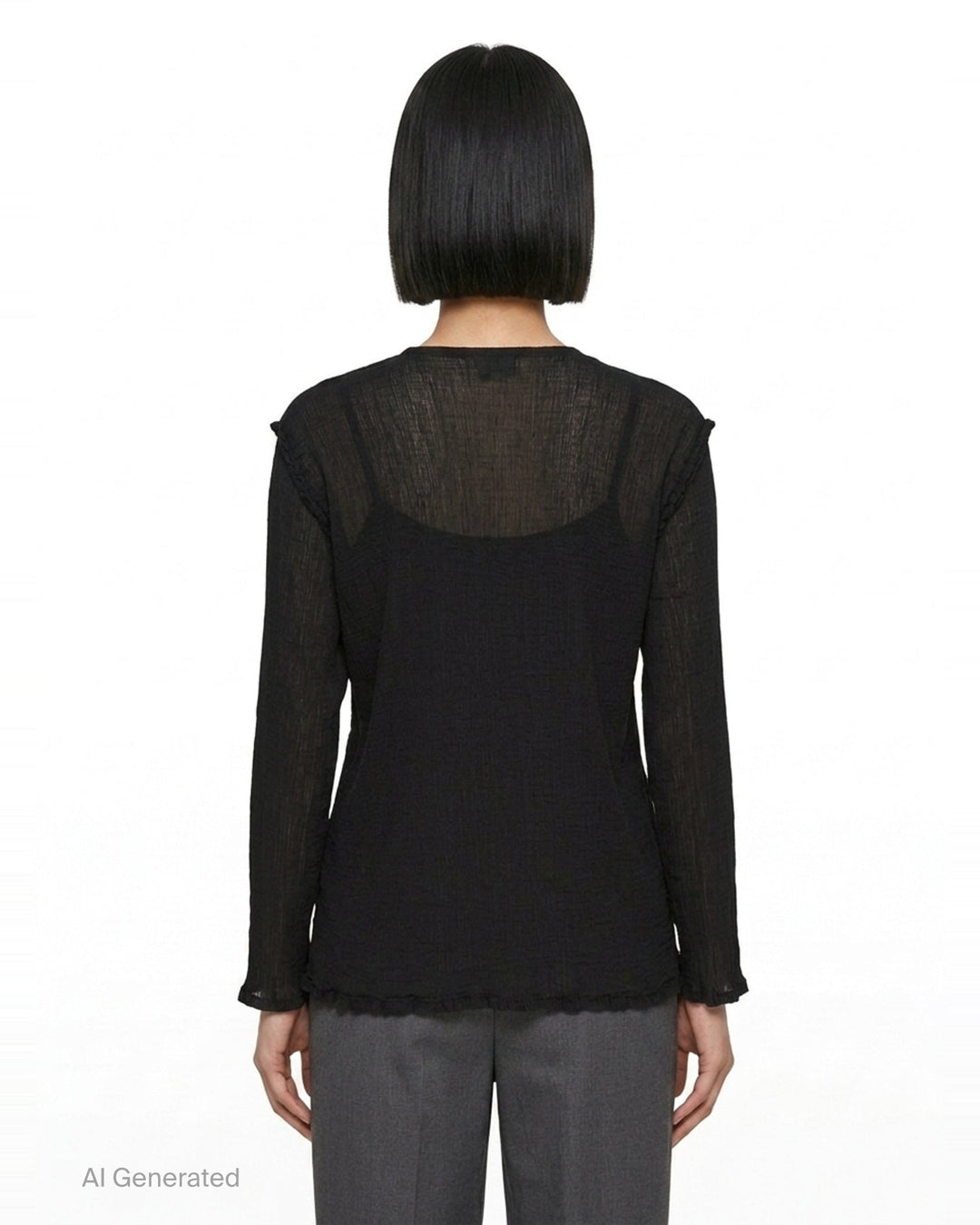 See-Through Crepe Color | me Issey Miyake | Club21 - back