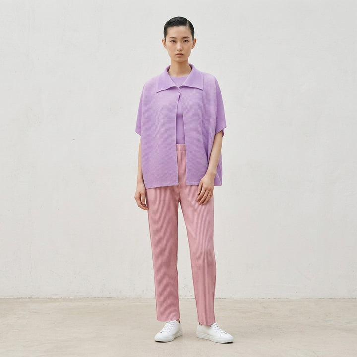 Square Stretch Pleated Cardigan | me Issey Miyake | Club21 - lifestyle