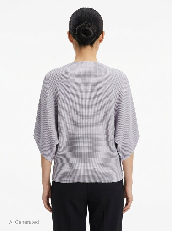 Tower Knit Stretch Pleats | me Issey Miyake | Club21 - back