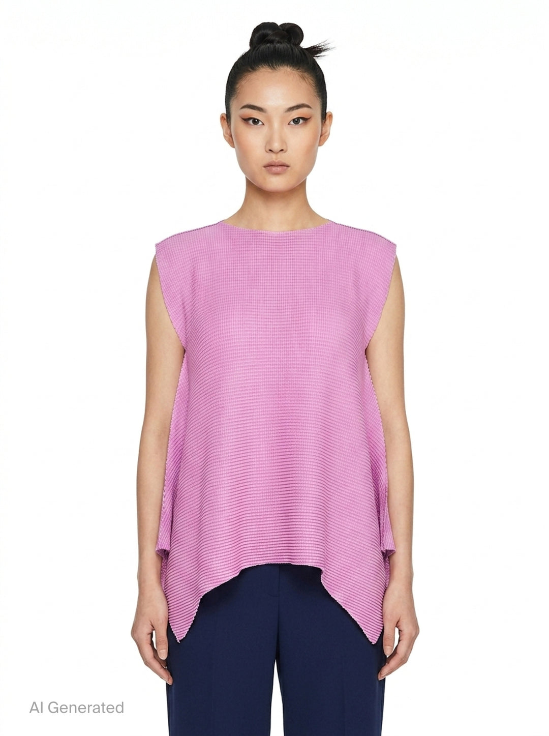 Tower Knit Stretch Pleats | me Issey Miyake | Club21 - front