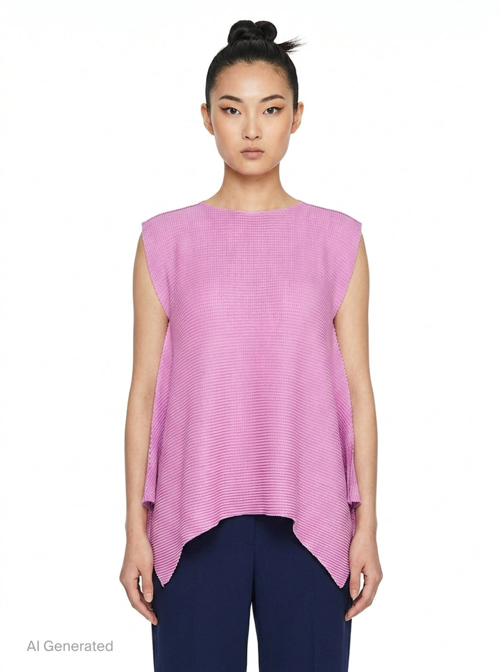 Tower Knit Stretch Pleats | me Issey Miyake | Club21 - front