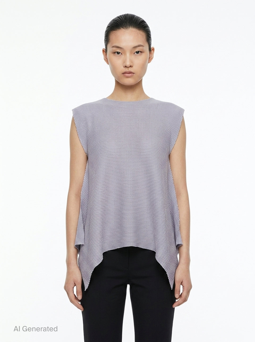 Tower Knit Stretch Pleats | me Issey Miyake | Club21 - front