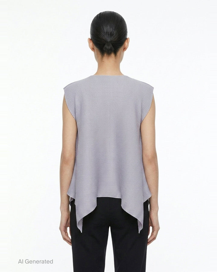 Tower Knit Stretch Pleats | me Issey Miyake | Club21 - back
