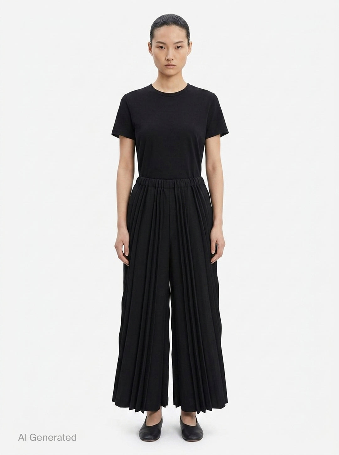 Tower Pleats Bottom | me Issey Miyake | Club21 - front