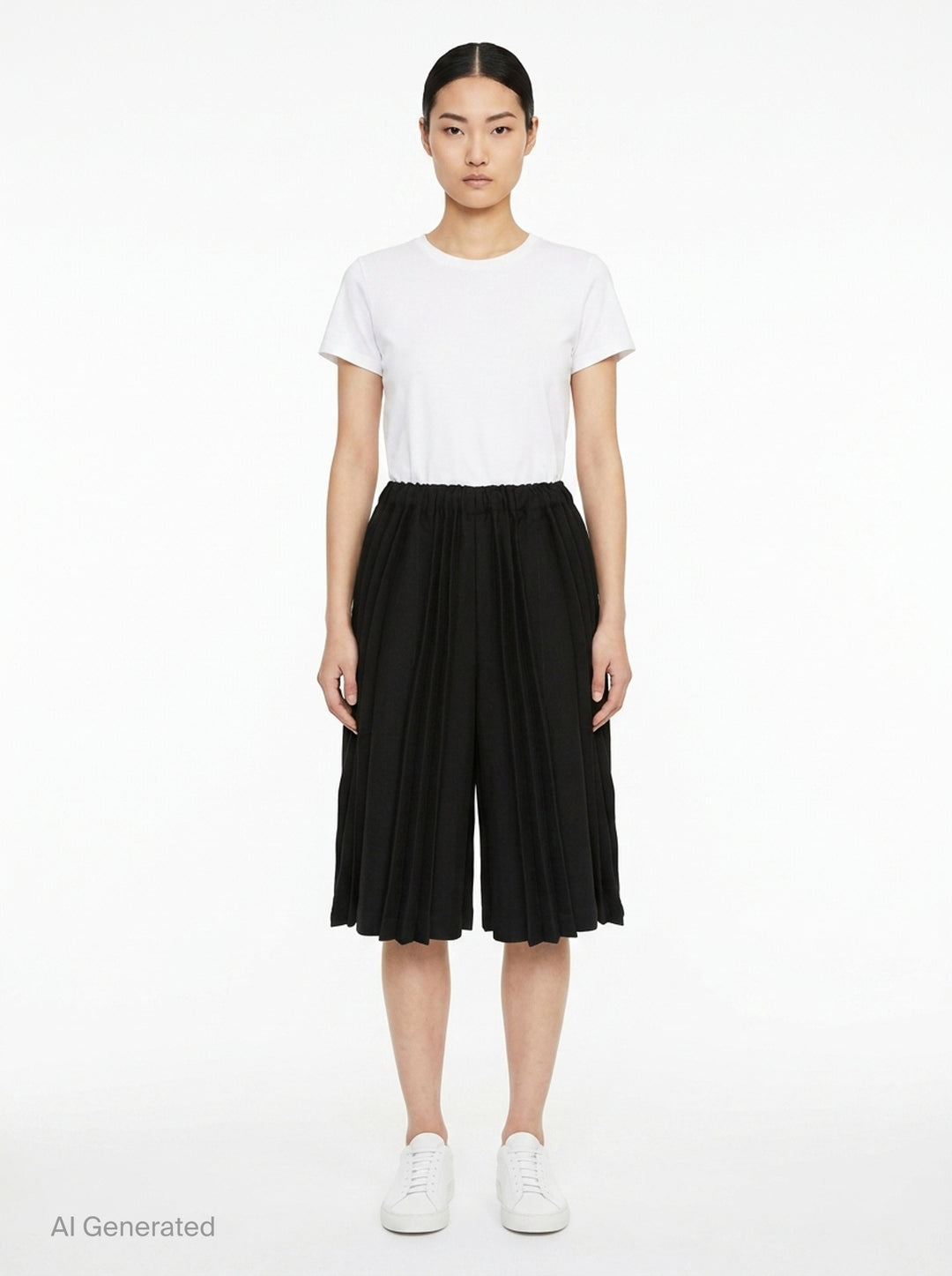 Tower Pleats Bottom | me Issey Miyake | Club21 - front