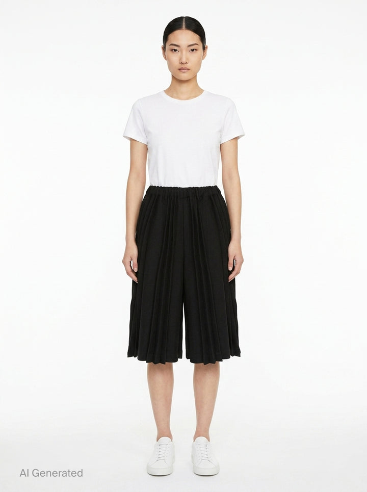 Tower Pleats Bottom | me Issey Miyake | Club21 - front