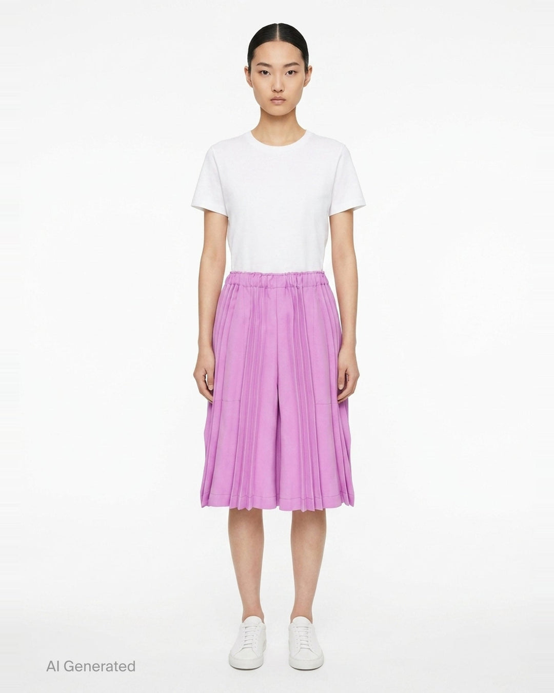 Tower Pleats Bottom | me Issey Miyake | Club21 - front