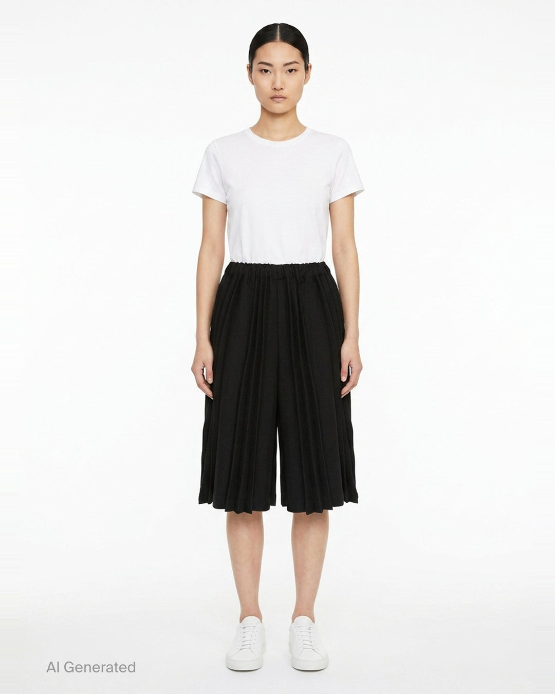 Tower Pleats Bottom | me Issey Miyake | Club21 - front