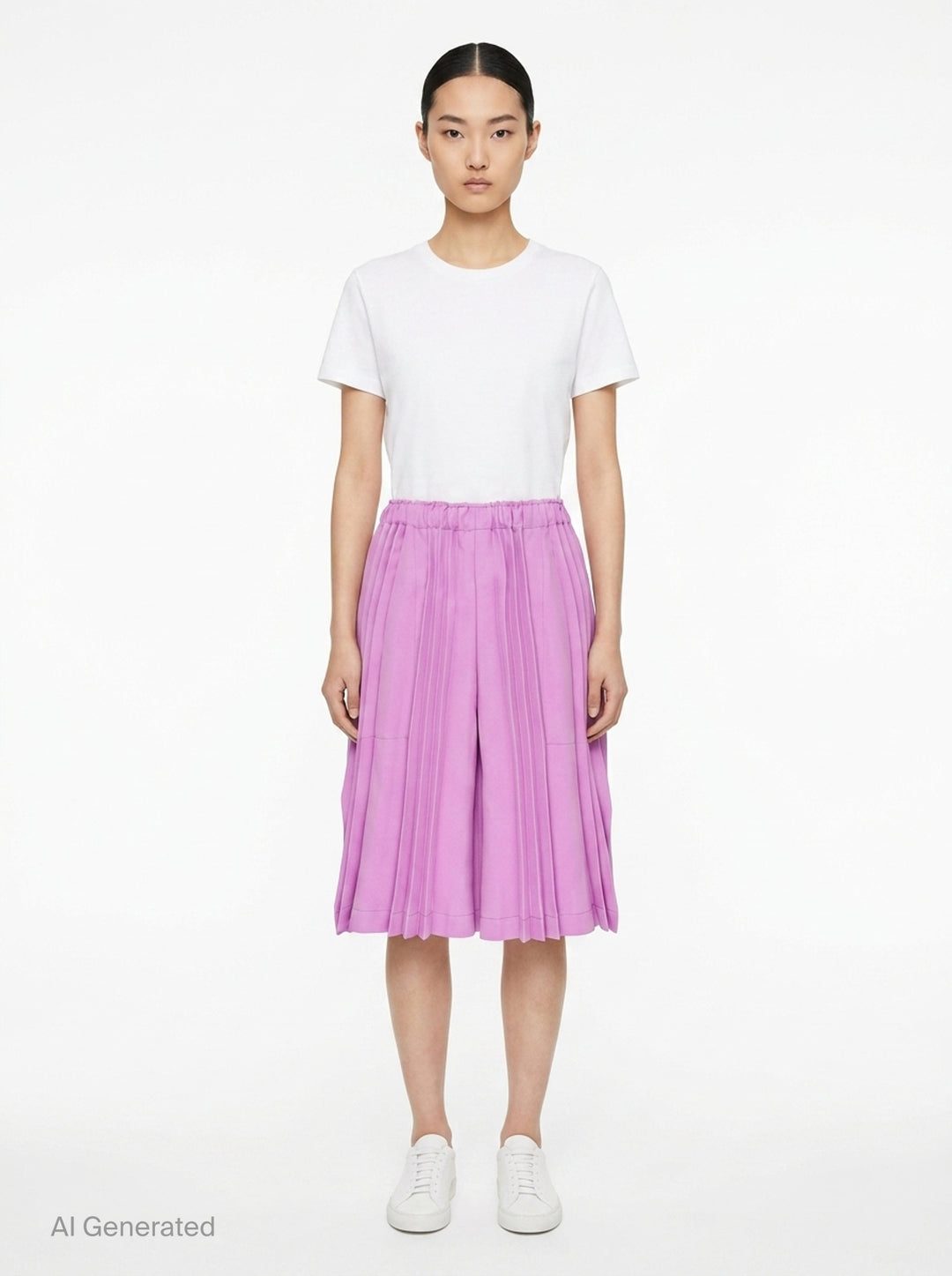 Tower Pleats Bottom | me Issey Miyake | Club21 - front