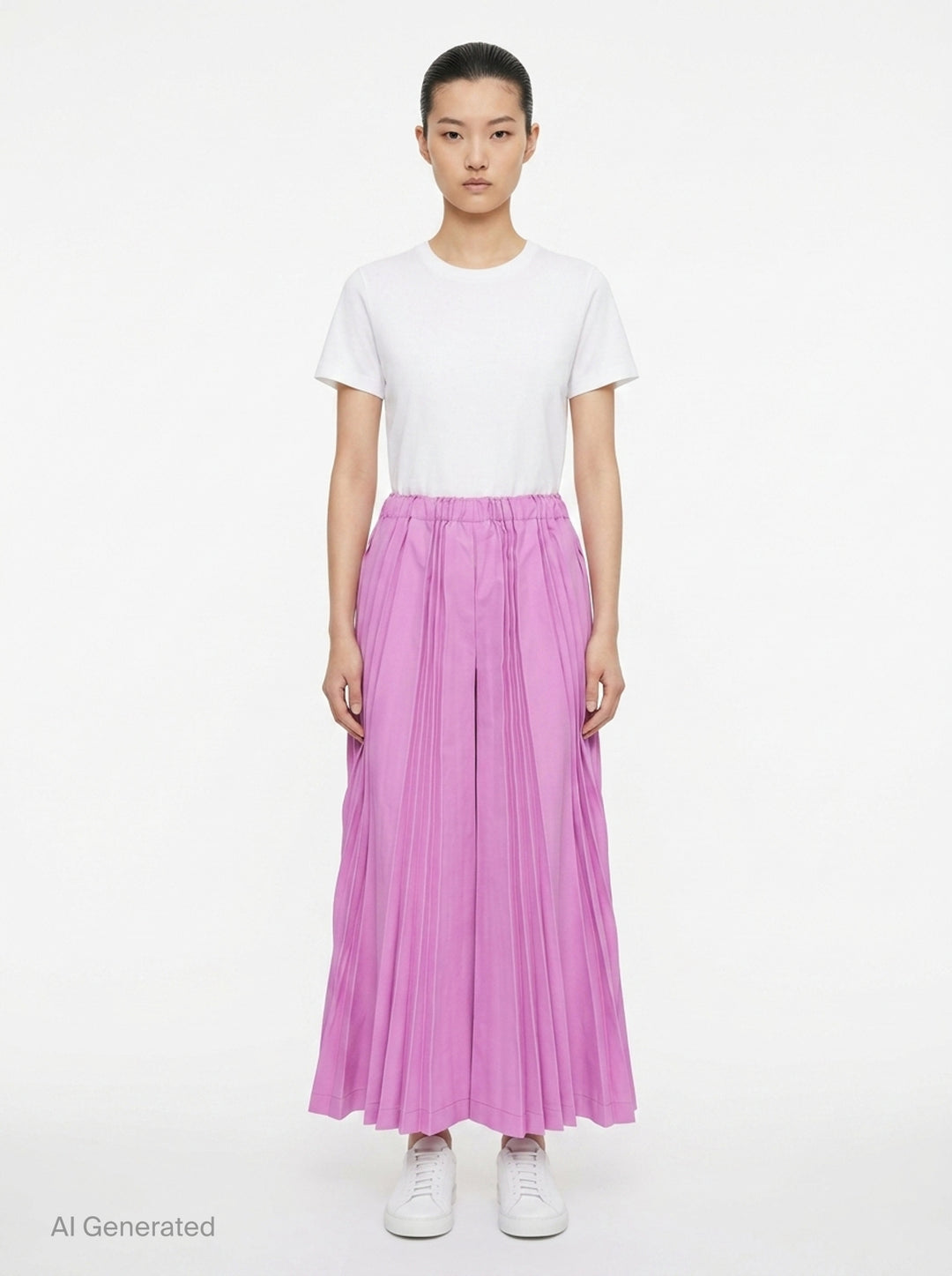Tower Pleats Bottom | me Issey Miyake | Club21 - front