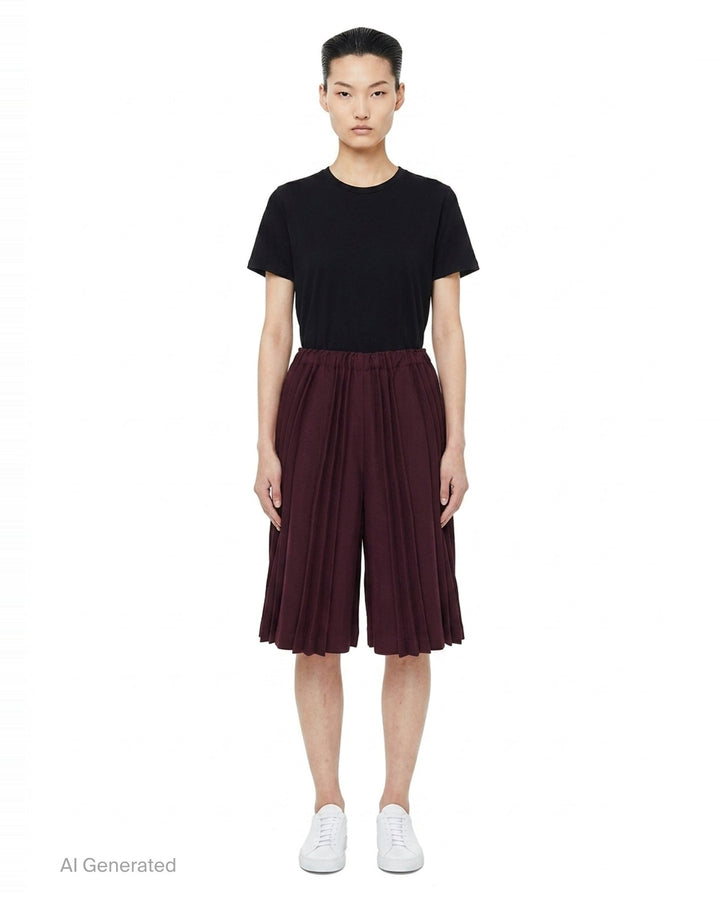 Tower Pleats Bottom | me Issey Miyake | Club21 - front