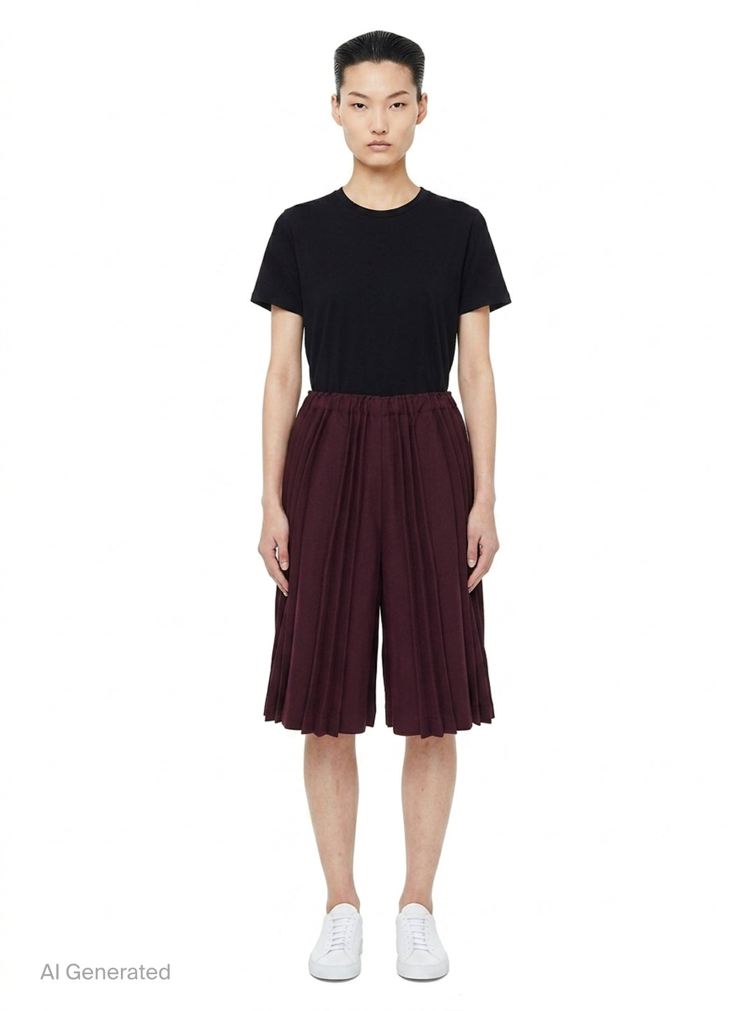 Tower Pleats Bottom | me Issey Miyake | Club21 - front