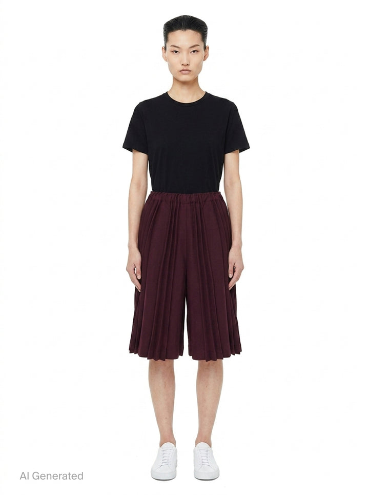 Tower Pleats Bottom | me Issey Miyake | Club21 - front