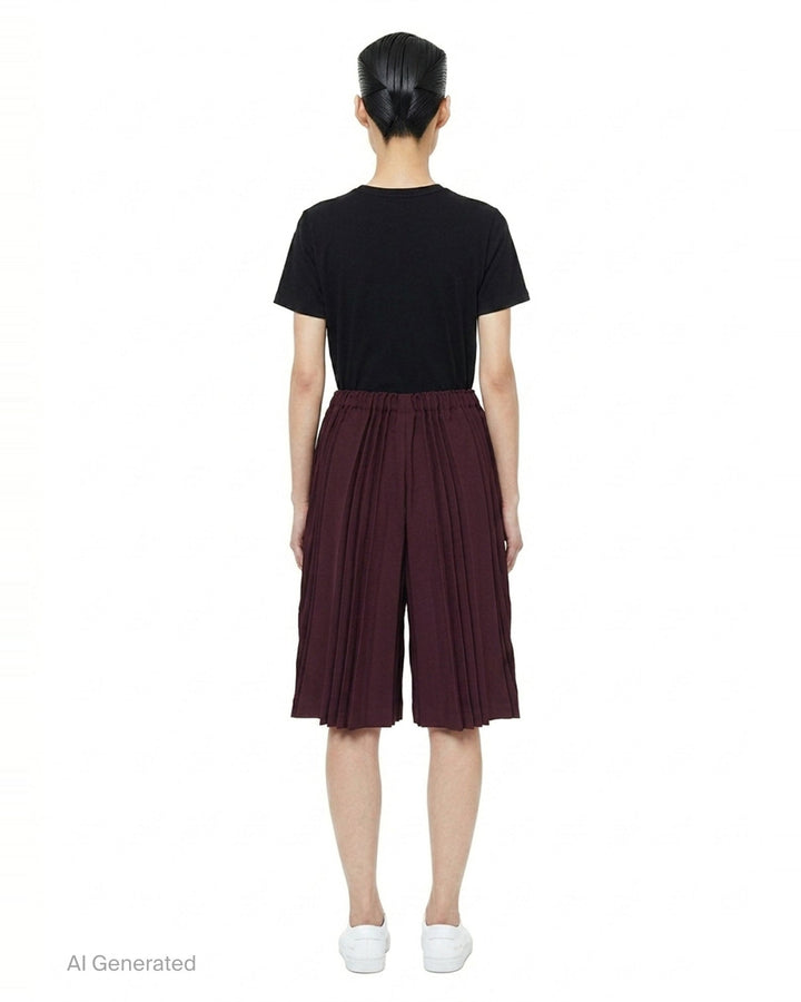 Tower Pleats Bottom | me Issey Miyake | Club21 - back