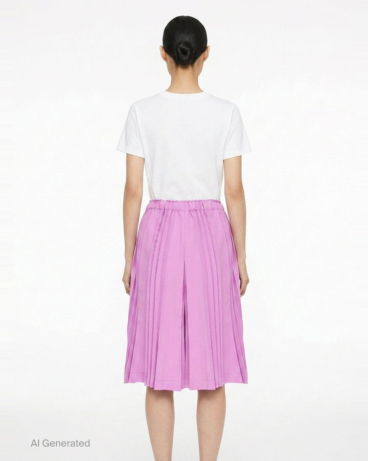 Tower Pleats Bottom | me Issey Miyake | Club21 - back