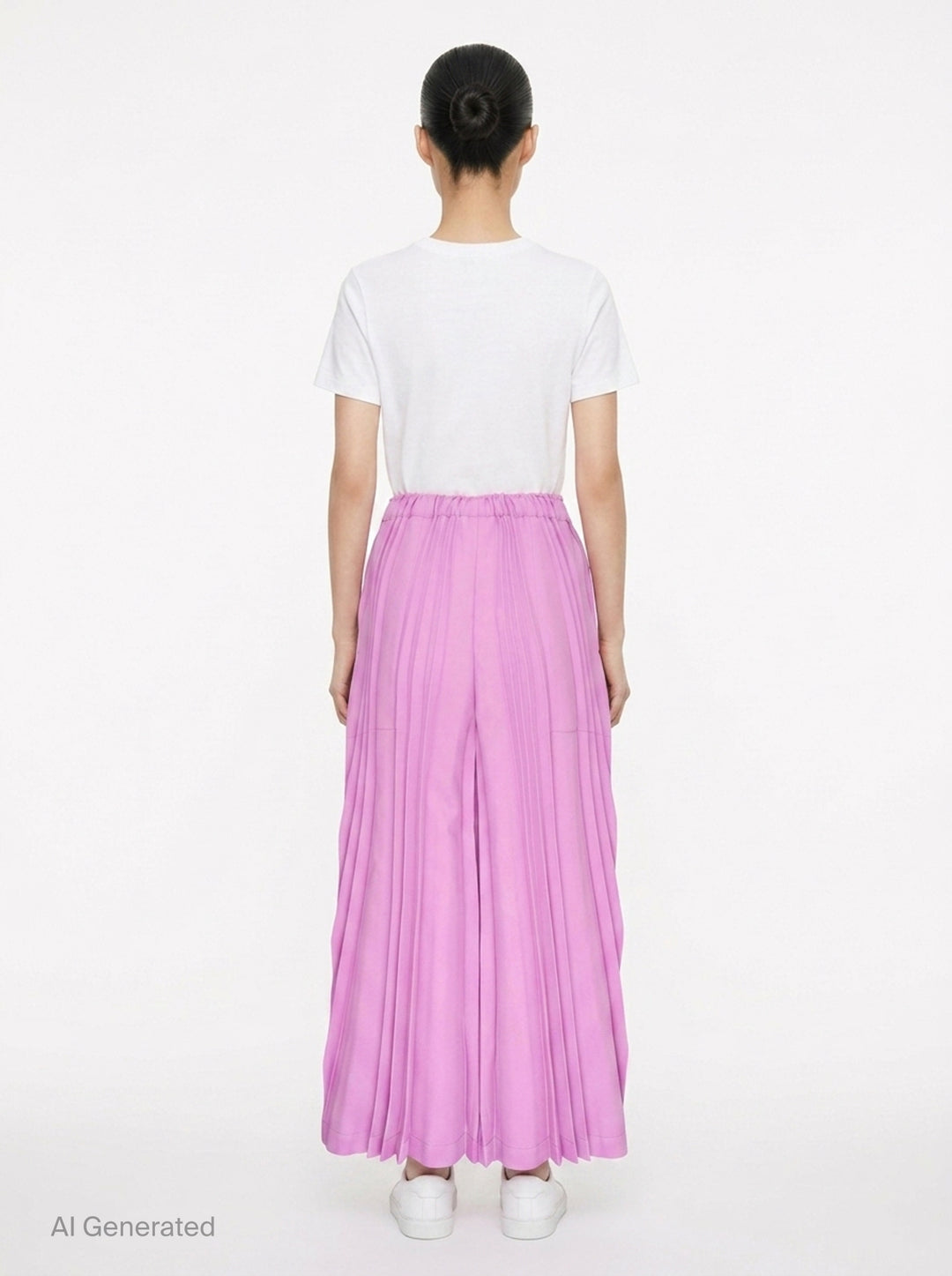 Tower Pleats Bottom | me Issey Miyake | Club21 - back