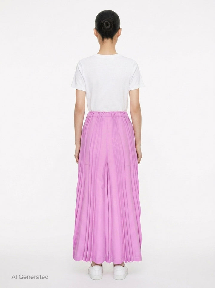 Tower Pleats Bottom | me Issey Miyake | Club21 - back