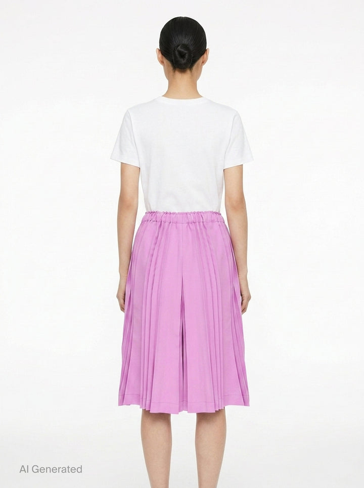 Tower Pleats Bottom | me Issey Miyake | Club21 - back
