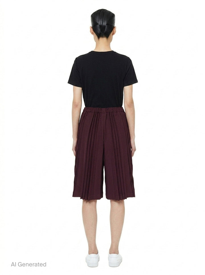 Tower Pleats Bottom | me Issey Miyake | Club21 - back