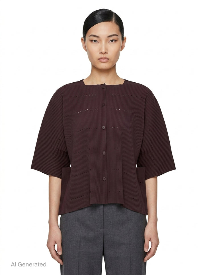 Tower Pleats | me Issey Miyake | Club21 - front