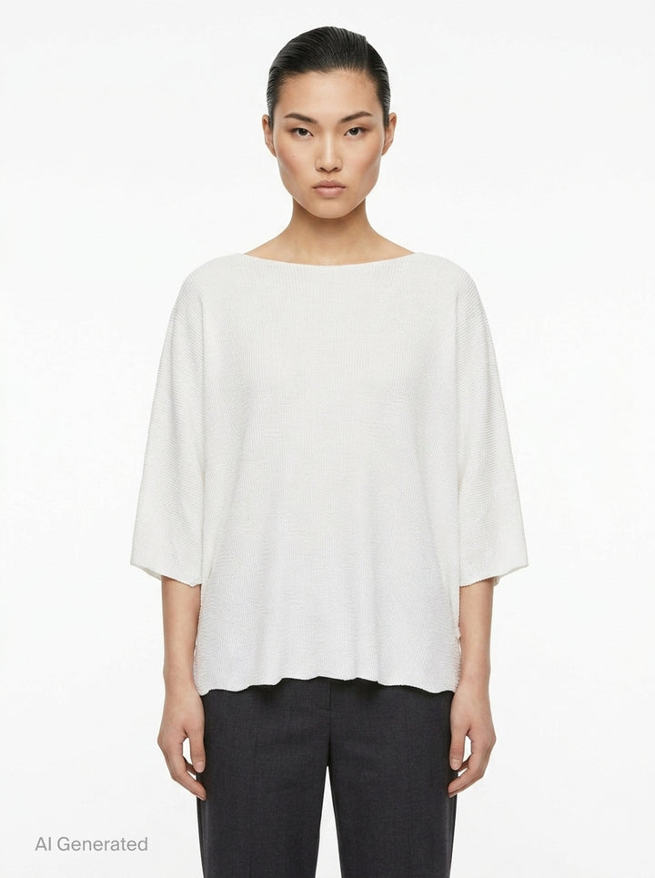 Wave Knit Stretch Pleats | me Issey Miyake | Club21 - front