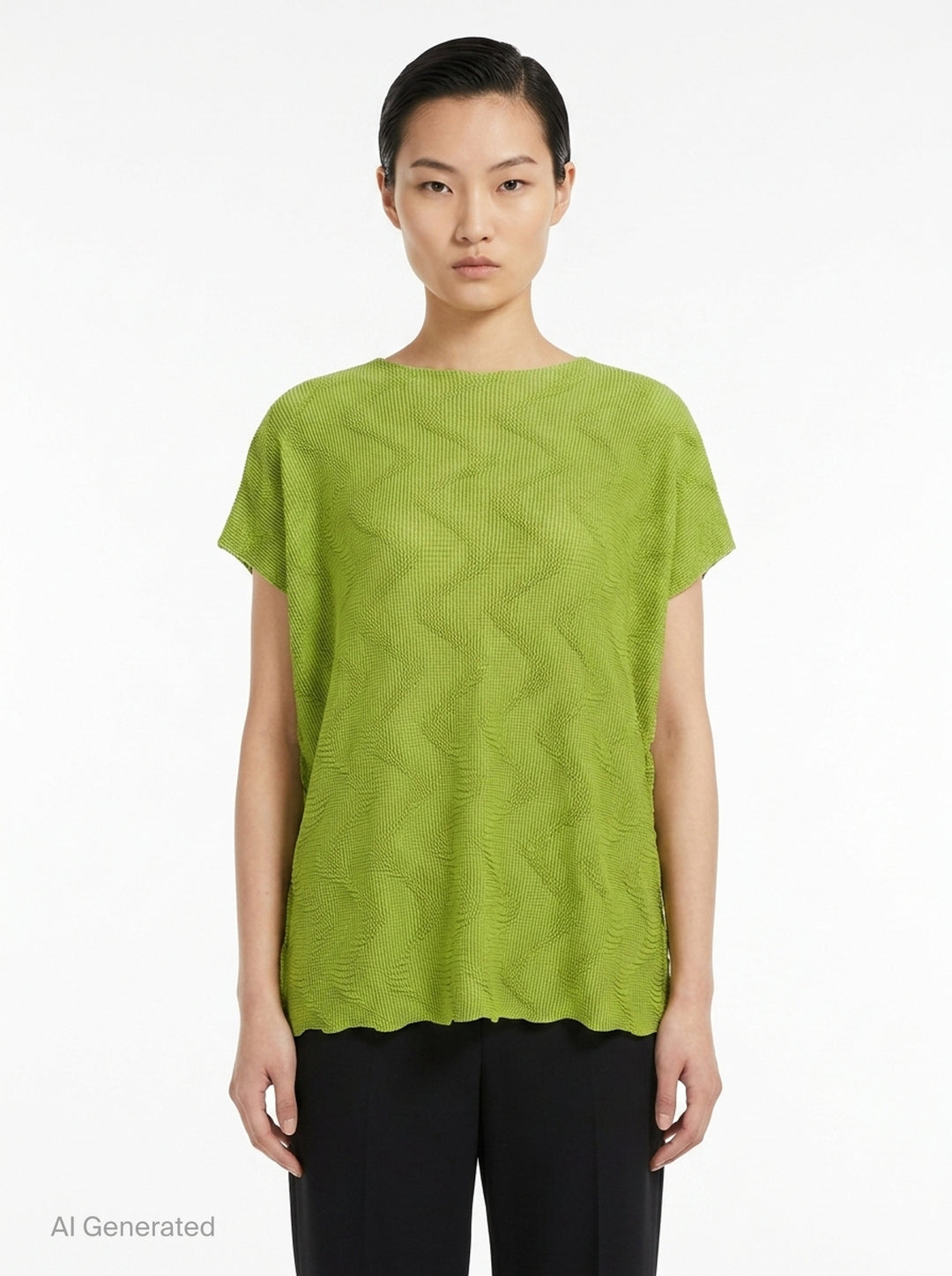 Wave Knit Stretch Pleats | me Issey Miyake | Club21 - front