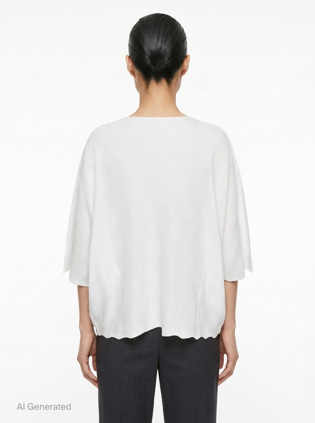 Wave Knit Stretch Pleats | me Issey Miyake | Club21 - back