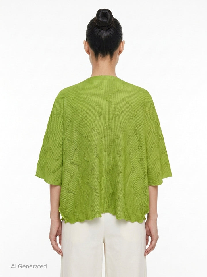 Wave Knit Stretch Pleats | me Issey Miyake | Club21 - back