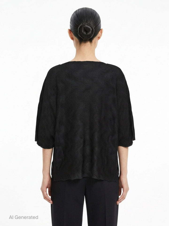 Wave Knit Stretch Pleats | me Issey Miyake | Club21 - back