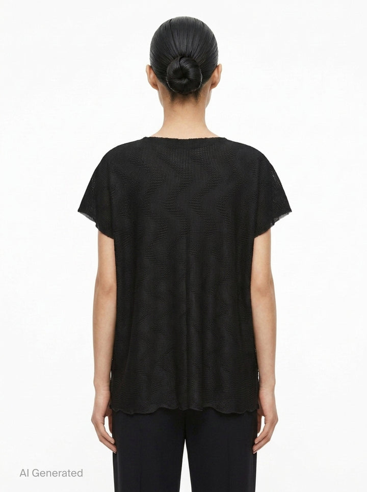 Wave Knit Stretch Pleats | me Issey Miyake | Club21 - back