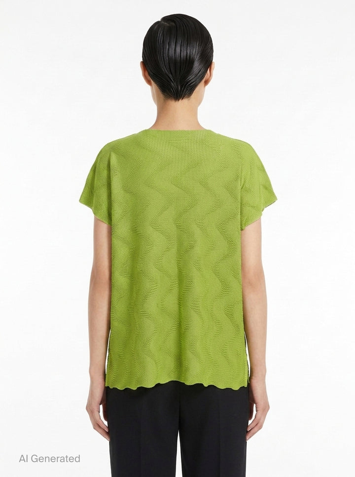 Wave Knit Stretch Pleats | me Issey Miyake | Club21 - back